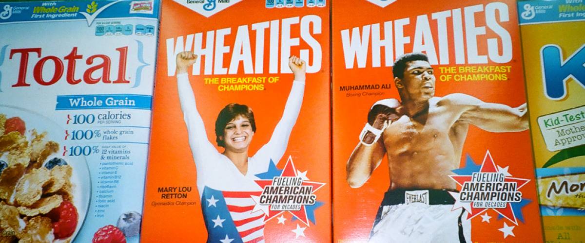 Wheaties, the one-time breakfast of champions