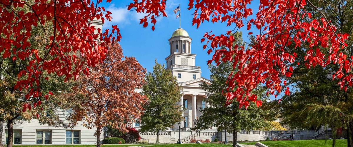 Downtown Iowa City in Autumn