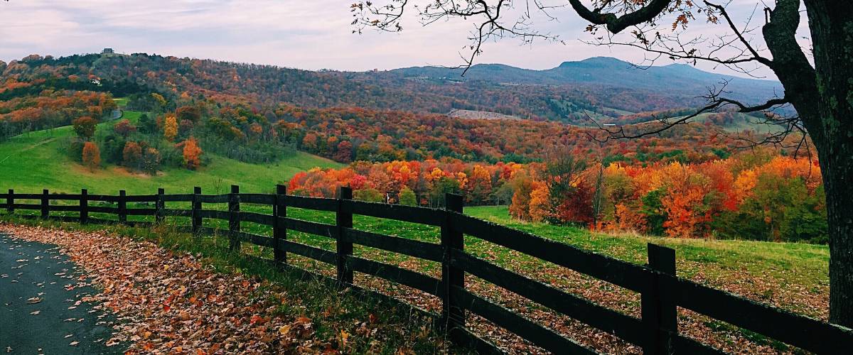 West Virgina in fall