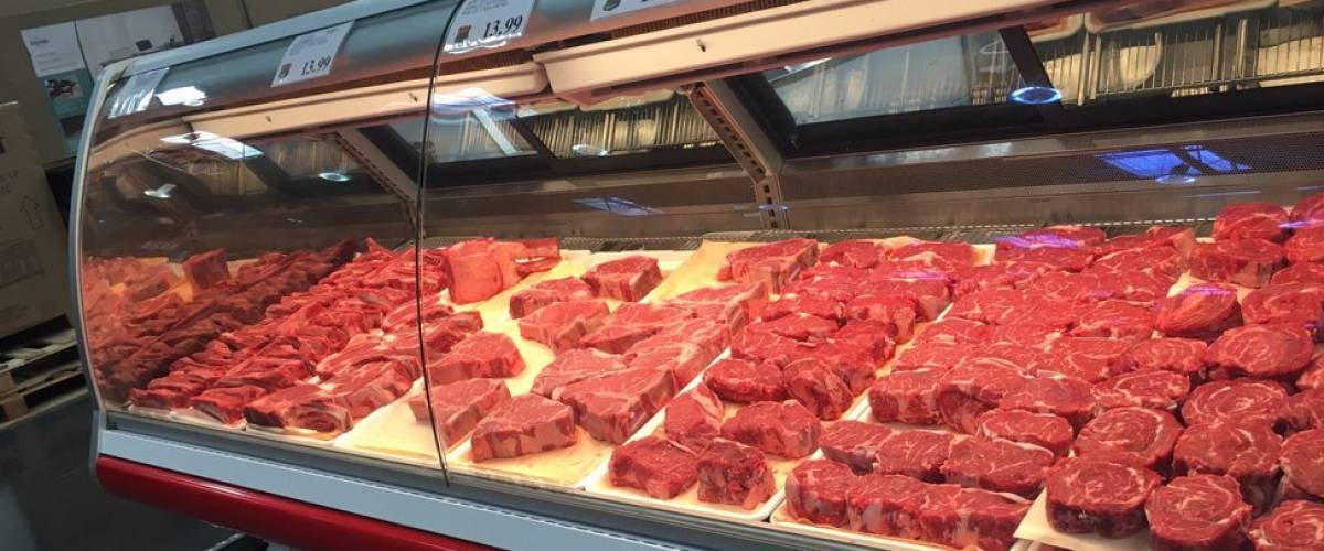 Meat at Costco