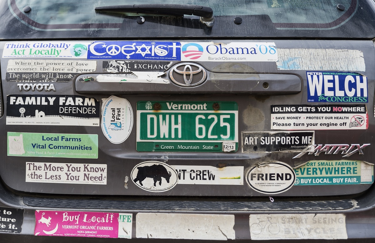 bumper sticker bad car trends