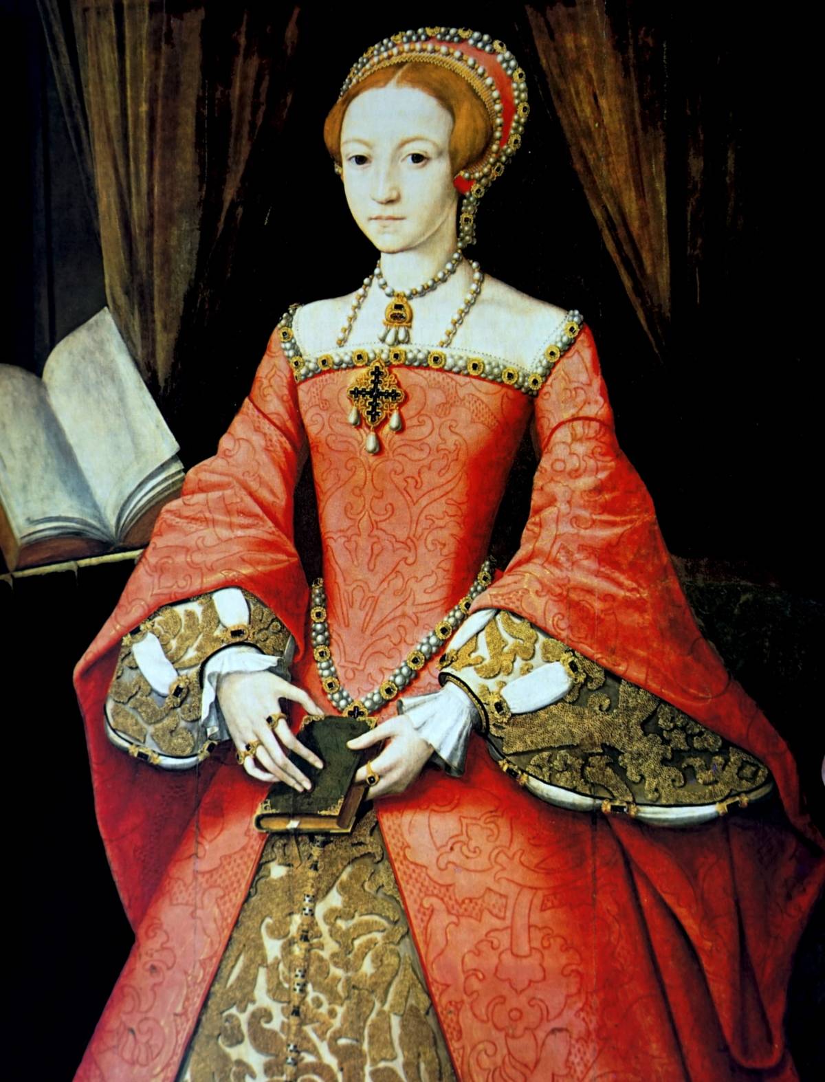 A young Queen Elizabeth I.