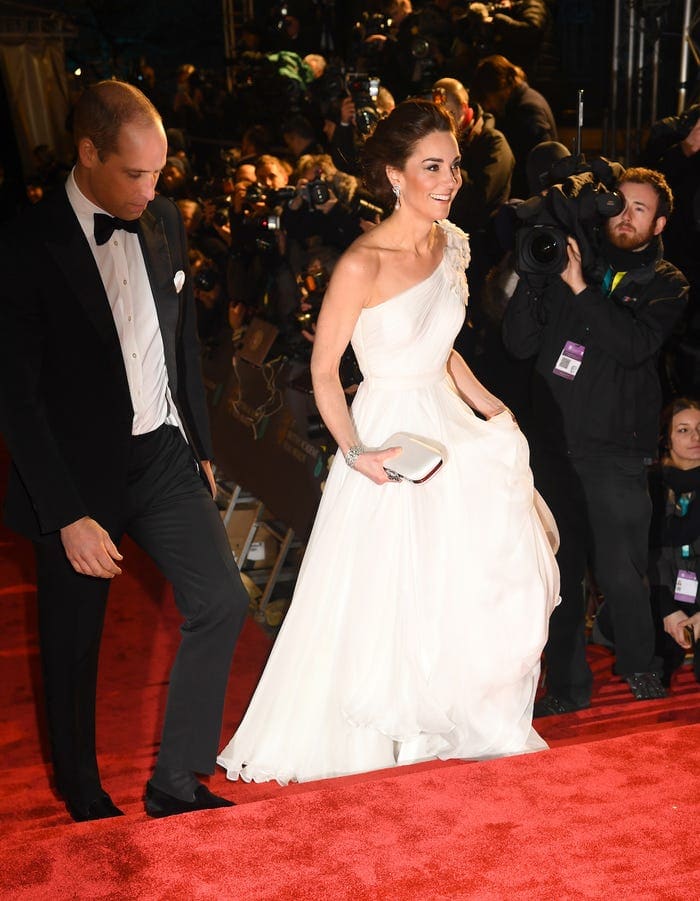 The Duchess Wears Alexander McQueen