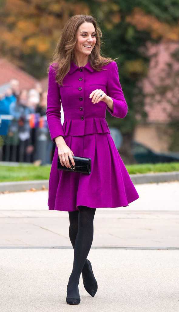 Middleton Is Memorable In Magenta