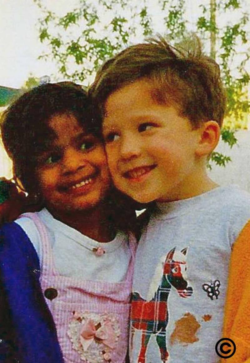 the couples as babies