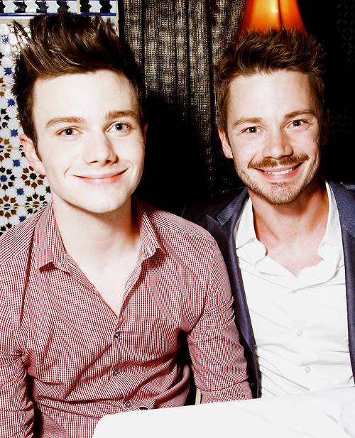 Chris Colfer And Will Sherrod