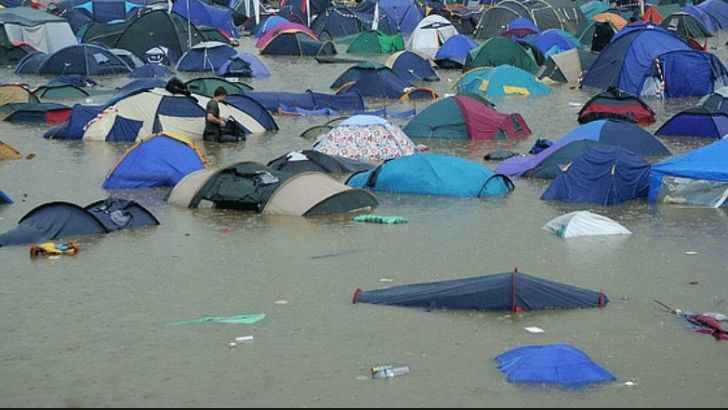 Flooded