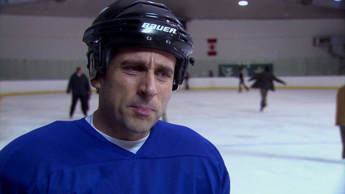 Steve Carell Was An Ice Hockey Goaltender