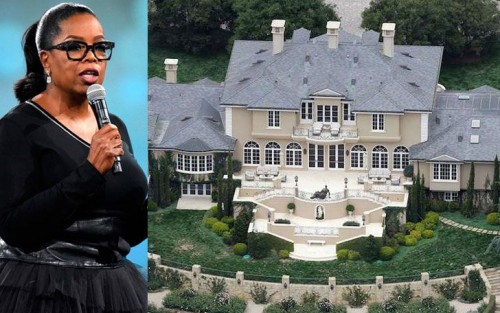 36 Pics Show The Inside Of Oprah Winfrey's $90 Million Montecito ...
