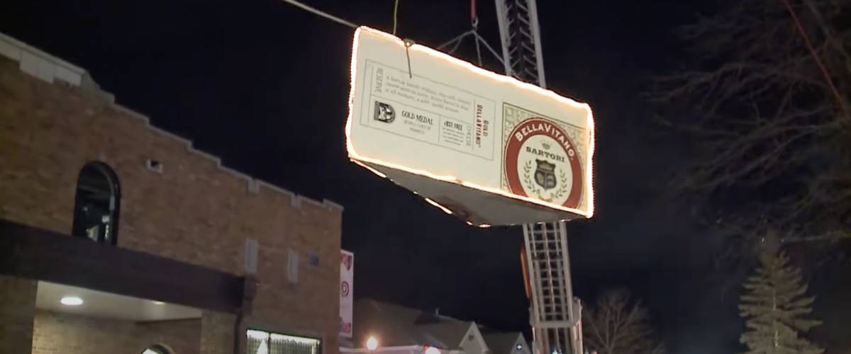 Cheese drop ushers in 2020 in Plymouth