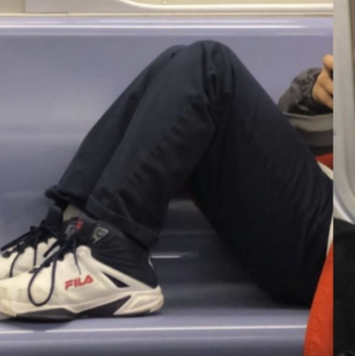 boy on subway